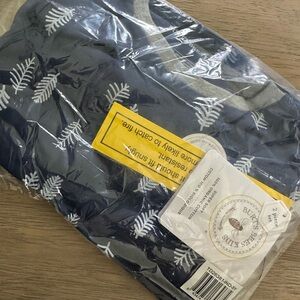 Burt's Bees Kids Blue and Gray pjs size 5